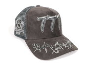 HUDSON OUTERWEAR V2 DIAMOND 777 SUEDE TRUCKER HAT (CD0361:GREY/GREY)ハドソンアウターウェア/ニュー…