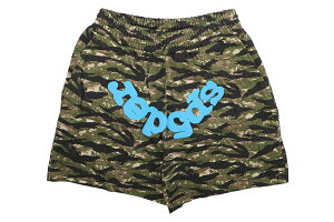 SP5DER OG WEB V2 SWEAT SHORTS (TIGER CAMO)�X�p�C�_�[/�A�g�����^/�j���[���[�N/�h����/�g���b�v/�����O�T�O/�X�E�F�b�g�V���[�c/�^�C�K�[�J���t���[�W��