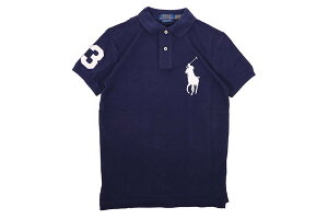 POLO RALPH LAUREN BIG PONY MESH POLO SHIRT (710688969004:NEWPORT NAVY)�|�� �����t���[����/�|���V���c/�r�b�O�|�j�[���S/�����|�C���g���S/�V���v��/�X�����t�B�b�g/�x�X�g�Z���[/�����Y/�j���[�|�[�g�l�C�r