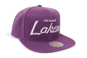 MITCHELL & NESS LOS ANGELES LAKERS HEAD COACH SNAPBACK HAT (HD15035-LALPURP:PURPLE)�~�b�`�F���A���h�l�X/���T���[���X���C�J�[�Y/�X�i�b�v�o�b�N�L���b�v/�����Y/���f�B�[�X/�V���v��/�j�����p/�T�C�Y����/�p�[