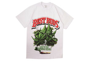 STREET WEAR SUPPLY BEST BUDS STICK TOGETHER T-SHIRT (WHITE)�X�g���[�g�E�F�A�T�v���C/�V���[�g�X���[�u�e�B�[�V���c/�z���C�g