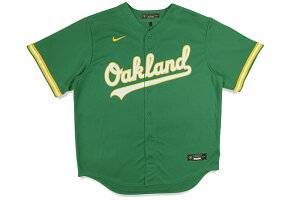 NIKE OAKLAND ATHLETICS ALTERNATE REPLICA TEAM JERSEY (T770-FZK4-FZ-XV4:KELLY GREEN)iCL/x[X{[W[W/I[NhAX`bNX/O[