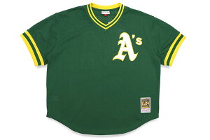 MITCHELL & NESS AUTHENTIC MESH BP JERSEY (OAKLAND ATHLETICS/1987:REGGIE JACKSON/#44/DARK GREEN) ABPJ3049~b`F&lX/obeBOvNeBXW[W/I[NhAX`bNX/_[NO[