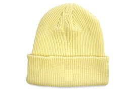 ADVANCE COTTON ACRYLIC BEANIE (LT. YELLOW) ARS-8728アドバンス/ニットキャップ/ライトイエロー