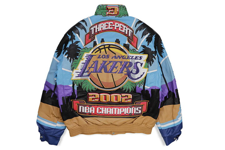 楽天市場】JEFF HAMILTON LOS ANGELES LAKERS THREE PEAT 2002 LEATHER 