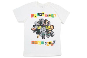 REASON CLOTHING MALCOM X COLLAGE TEE (MX-08:WHITE)���[�Y���N���[�W���O/�`�[�`����/�V���[�g�X���[�uT�V���c/�z���C�g