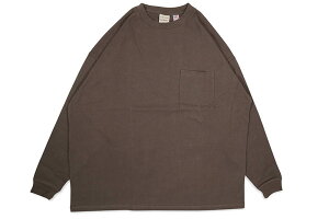 Goodwear SUPER BIG L/S T-SHIRT (2W7-0502-91:CHOCOLATE)�O�b�h�E�F�A/�����O�X���[�u�e�B�[�V���c/�`���R���[�g