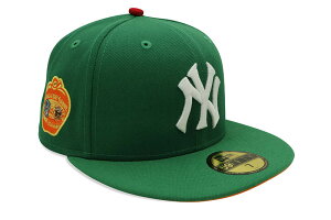 NEW ERA NEW YORK YANKEES 59FIFTY FITTED CAP (1977 ALL-STAR GAME CUSTOM SIDE PATCH MARIO CART YOSHI INSPIRED PACK/ORANGE UNDER VISOR/KELLY GREEN)j[G/tBbebhLbv/MLB/j[[NL[X/P[O[/c