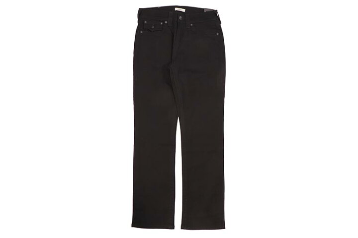 True Religionブラック32 TRUE RELIGION RICKY ブラックデニム フレア 