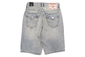 TRUE RELIGION VINNY SUPER T FLAP ULTRA BAGGY SHORT (109504:ROCKY POINT LIGHT WASH)トゥルーレリジョン/デニムショーツ/ウルトラバギー/ロッキーポイントライトウォッシュ
