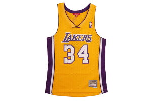 MITCHELL & NESS WOMEN'S SWINGMAN JERSEY (LOS ANGELES LAKERS/SHAQUILLE O'NEAL/#34/1999:GOLD) NNBJEL18120-LAL99SON~b`F&lX/EBYTCY/p/oXPbg{[W[W/XEBO}/T[XCJ