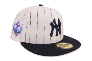 NEW ERA NEW YORK YANKEES 59FIFTY FITTED CAP (1999 WORLD SERIES SIDE PATCH/GREY UNDER VISOR/PINSTRIPE NAVY) 70891966j[G/tBbebhLbv/MLB/j[[NL[X/zCg sXgCv lCr[/co