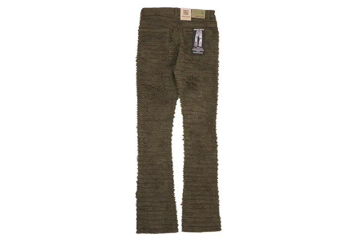 楽天市場】ARMOR JEANS EXTREME FRAYED STACKED JEANS (AJS693-33:ARMY 