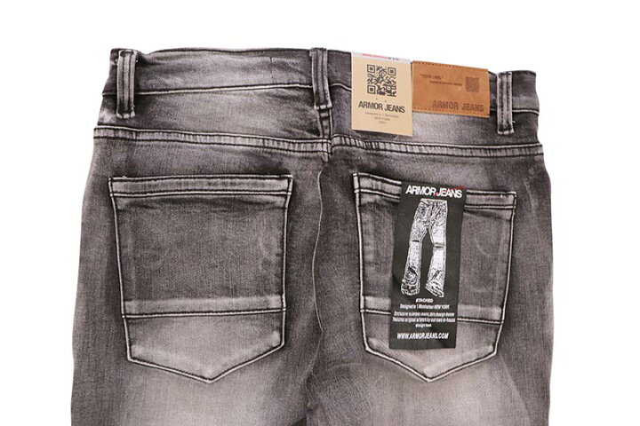楽天市場】ARMOR JEANS FLAME RHINESTONE STACKED JEANS (AJ23SK-1:RED 