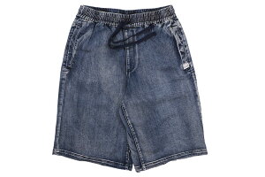 PRO CLUB COMFORT OVERSIZED DENIM LOUNGE SHORT (DARK STONEWASH) 52PC0604vNu/fjEWV[c/_[NXg[EHbV