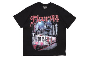 FLOOR 914 EMPIRE T-SHIRTS (GROW AROUND EXCLUSIVE)�t���A�[�E�i�C���n���h���b�h�t�H�[�e�B�[��/41/�G�N�X�N���[�V�u/�V���[�g�X���[�u�e�B�[�V���c/�u���b�N