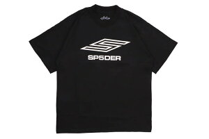 SP5DER PRO LW T-SHIRTS�X�p�C�_�[/�A�g�����^/�j���[���[�N/�h����/�g���b�v/�����O�T�O/�V���[�g�X���[�uT�V���c/�u���b�N