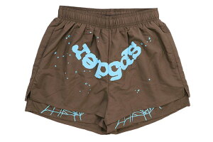SP5DER OG WEB DOUBLE LAYER SHORT (BROWN)�X�p�C�_�[/�A�g�����^/�j���[���[�N/�h����/�g���b�v/�����O�T�O/�i�C�����V���[�c/�u���E��