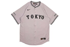 NIKE YOMIURI GIANTS 2024 VISITOR REPLICA BASEBALL JERSEY (TGLM-07Z9-TKN-3XJ:GREY)ナイキ/ベースボールジャージ/読売ジャイアンツ/グレー