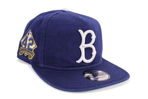 NEW ERA BROOKLYN DODGERS THE GOLFER SNAPBACK CAP (JACKIE ROBINSON DAY 2025 SIDE PATCH/GREEN UNDER VISOR/DARK ROYAL) 60662395�j���[�G��/�X�i�b�v�o�b�N�L���b�v/�u���b�N�����h�W���[�X/�c�o���O���[��/�_�[�N���C����
