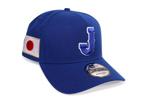 NEW ERA WBC JAPAN 9FORTY AF ADJUSTABLE CAP (NATIONAL FLAG SIDE PATCH/GREY UNDER VISOR/JAPAN BLUE)�j���[�G��/���W���p��/2026���[���h�x�[�X�{�[���N���V�b�N/WBC/�싅/�X�g���b�v�o�b�N�L���b�v/�A�W���X�^�[�L���b