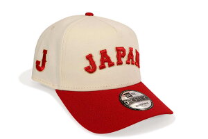 NEW ERA WBC JAPAN 9FORTY AF ADJUSTABLE CAP (J SIDE PATCH/GREY UNDER VISOR/CHROME RED)�j���[�G��/���W���p��/2026���[���h�x�[�X�{�[���N���V�b�N/WBC/�싅/�X�g���b�v�o�b�N�L���b�v/�A�W���X�^�[�L���b�v/�N���[