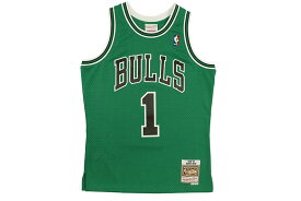 MITCHELL & NESS SWINGMAN JERSEY (CHICAGO BULLS/DERRICK ROSE/#1/2008-09:GREEN) SMJYGS20016ミッチェル&ネス/バスケットボールジャージ/シカゴブルズ/グリーン