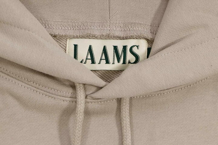 楽天市場】LAAMS COLLEGIATE TERRY HOODIE (SLATE)ラームズ/プル  