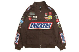 JH Design KYLE BUSCH SNICKERS NASCAR TWILL JACKET (KYB303SNI0:BROWN)WFCGC`fUC/iXJ[WPbg/cCWPbg/XjbJ[Y/uE