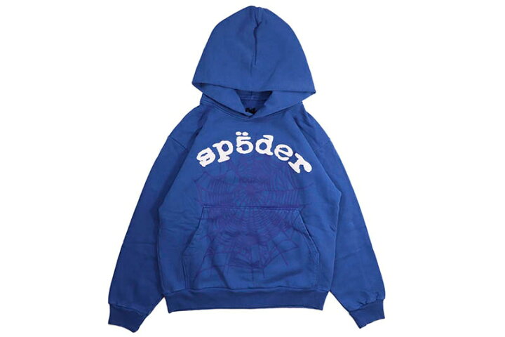 楽天市場】SP5DER OG WEB V2 LEGACY HOODIE (BLUE)スパイダー  
