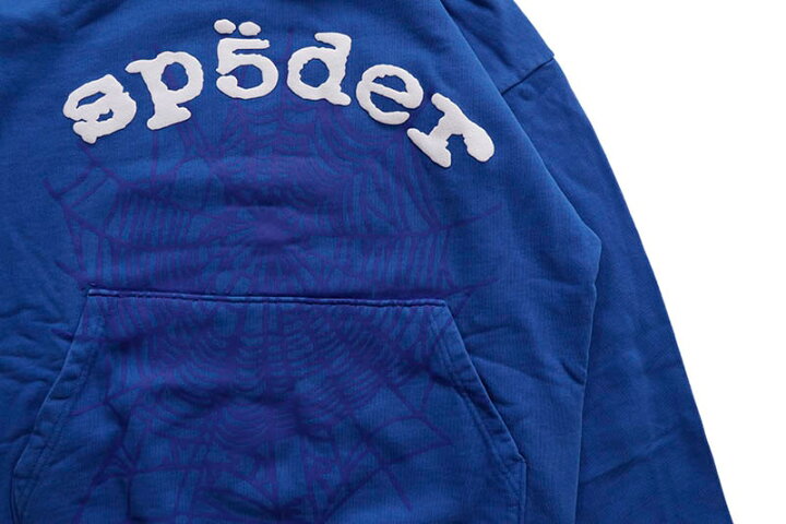 楽天市場】SP5DER OG WEB V2 LEGACY HOODIE (BLUE)スパイダー 