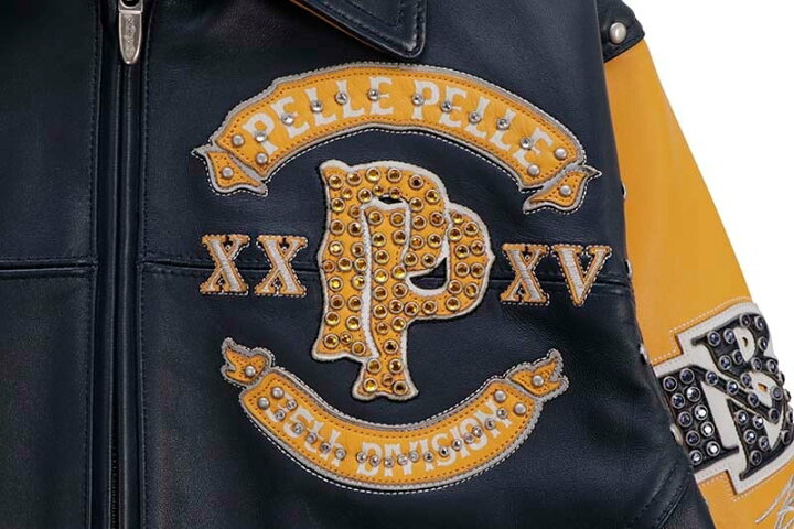 楽天市場】Pelle Pelle TIGER JACKET (324-37505-NMW:NAVY/MAIZE/WHITE 