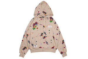 MANASTASH X BBC REAL SPACE ZIP HOODIE (792-4231007-050:BROWN) BBCJP245K004�}�i�X�^�b�V��/�r���I�l�A�{�[�C�Y�N���u/�t���W�b�v�A�b�v�t�[�f�B�[/�u���E��