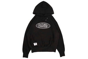 MANASTASH X BBC MOUNTAIN LOGO HOODIE (792-4231006-010:BLACK) BBCJP245K002�}�i�X�^�b�V��/�r���I�l�A�{�[�C�Y�N���u/�v���I�[�o�[�t�[�f�B�[/�u���b�N