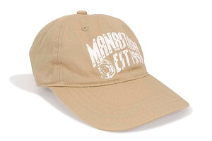 MANASTASH X BBC ARCH LOGO CAP (792-4274004-050:BEIGE) BBCJP245G001�}�i�X�^�b�V��/�r���I�l�A�{�[�C�Y�N���u/�X�g���b�v�o�b�N�L���b�v/�x�[�W��