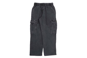 PRO CLUB HEAVYWEIGHT VINTAGE WASH CARGO SWEATPANT (BLACK) 44PC0403�v���N���u/�X�E�F�b�g�J�[�S�p���c/�u���b�N