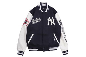 PRO STANDARD NEW YORK YANKEES SCRIPT TAIL RIB WOOL VARSITY JACKET (LNY6314407-MNW:MIDNIGHT NAVY/WHITE)�v���X�^���_�[�h/�j���[���[�N�����L�[�X/�o�[�V�e�B�[�W���P�b�g/�~�b�h�i�C�g�l�C�r�[ �z���C�g