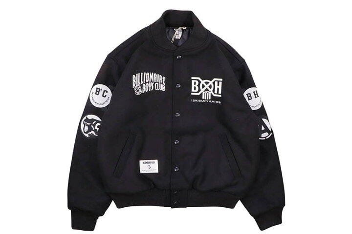 楽天市場】BILLIONAIRE BOYS CLUB X BOUNTY HUNTER MELTON VARSITY 
