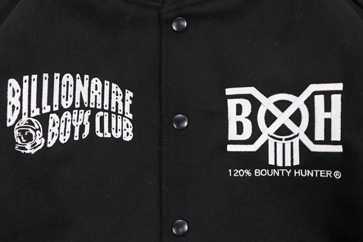 楽天市場】BILLIONAIRE BOYS CLUB X BOUNTY HUNTER MELTON VARSITY 