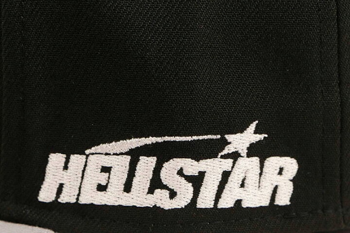 楽天市場】HELLSTAR STUDIOS BASEBALL FITTED HAT (BLACK/GREY)ヘルス