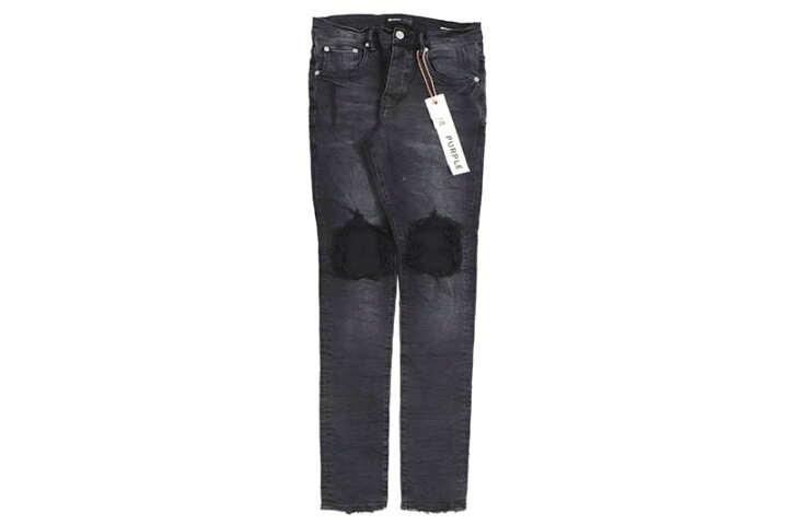 楽天市場】PURPLE BRAND MID RISE SLIM JEAN (P002-BLB:BLACK WASH 