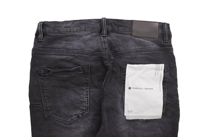 楽天市場】PURPLE BRAND MID RISE SLIM JEAN (P002-BLB:BLACK WASH 