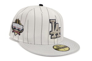 NEW ERA LOS ANGELES DODGERS 59FIFTY FITTED CAP (40TH ANNIVERSARY SIDE PATCH/GREY UNDER VISOR/METALLIC SILVER DODGER STRIPE) 14490424 14693869�j���[�G��/�t�B�b�e�b�h�L���b�v/MLB/���T���[���X�h�W���[�X/�c�o���O���[/���^��