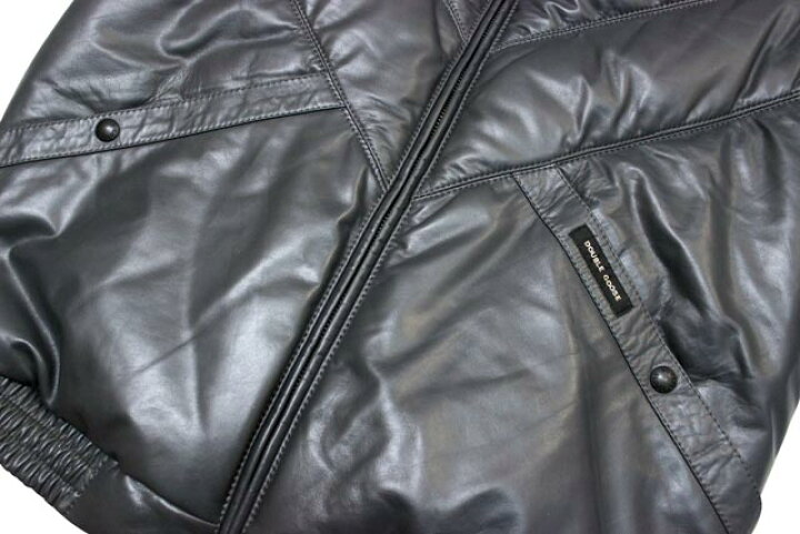 楽天市場】DOUBLE GOOSE V-BOMBER LEATHER JACKET (GREY)ダブルグース 