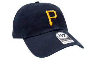 47 PITTSBURGH PIRATES '47 CLEAN UP CAP (BLACK) 14751154�t�H�[�e�B�[�Z�u��/�A�W���X�^�[�L���b�v/�s�b�c�o�[�O�p�C���[�c/�����Y/���f�B�[�X/�V���v��/�j�����p/�T�C�Y����