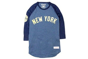 MITCHELL & NESS NEW YORK YANKEES MLB DYNASTY RAGLAN (BLUE×NAVY)�~�b�`�F��&�l�X/���O����T-�V���c/�����OT-�V���c/��