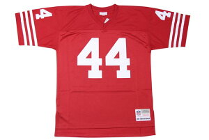 MITCHELL & NESS REPLICA JERSEY SAN FRANCISCO 49ERS (1990-TOM RATHMAN: SCARLET)~b`F&lX/tbg{[W[W/X[obNW[W/