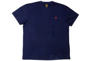 POLO RALPH LAUREN T-Shirt (Signature Pony: Navy)�|�������t���[����/�V�O�l�`���[�|�j�[/�V���[�g�X���[�uT�V���c/�����Y/���f�B�[�X/�V���v��