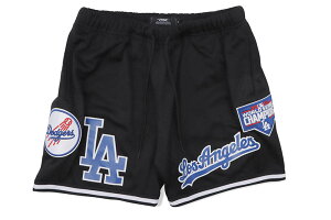 PRO STANDARD LOS ANGELES DODGERS LOGO MESH SHORT (LLD333069:BLACK)�v���X�^���_�[�h/���T���[���X�h�W���[�X/�V���[�c/���b�y��/�u���b�N