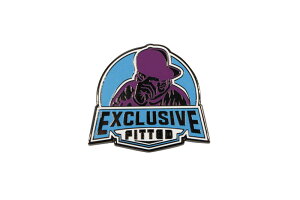 EXCLUSIVE FITTED METAL PIN (SKY BLUE/PURPLE)�G�N�X�N���[�V�u �t�B�b�e�h/�s��/�X�J�C�u���[ �p�[�v��